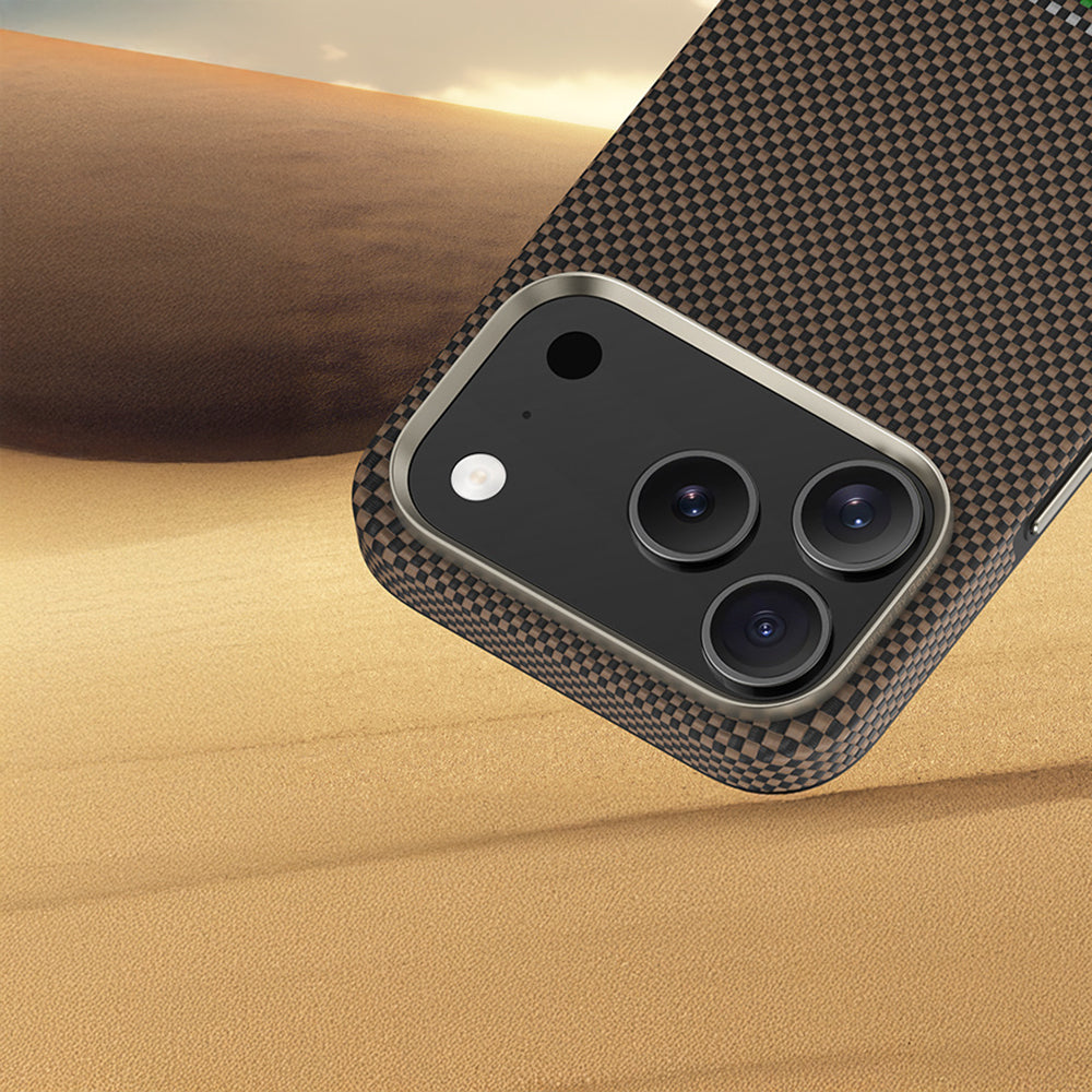 Benks Prestige ArmorPro iPhone 17 Pro Magsafe Karbon Fiber Tasarımlı Kevlar Telefon Kılıfı Benks Prestige ArmorPro iPhone 17 Pro Magsafe Karbon Fiber Tasarımlı Kevlar Telefon Kılıfı